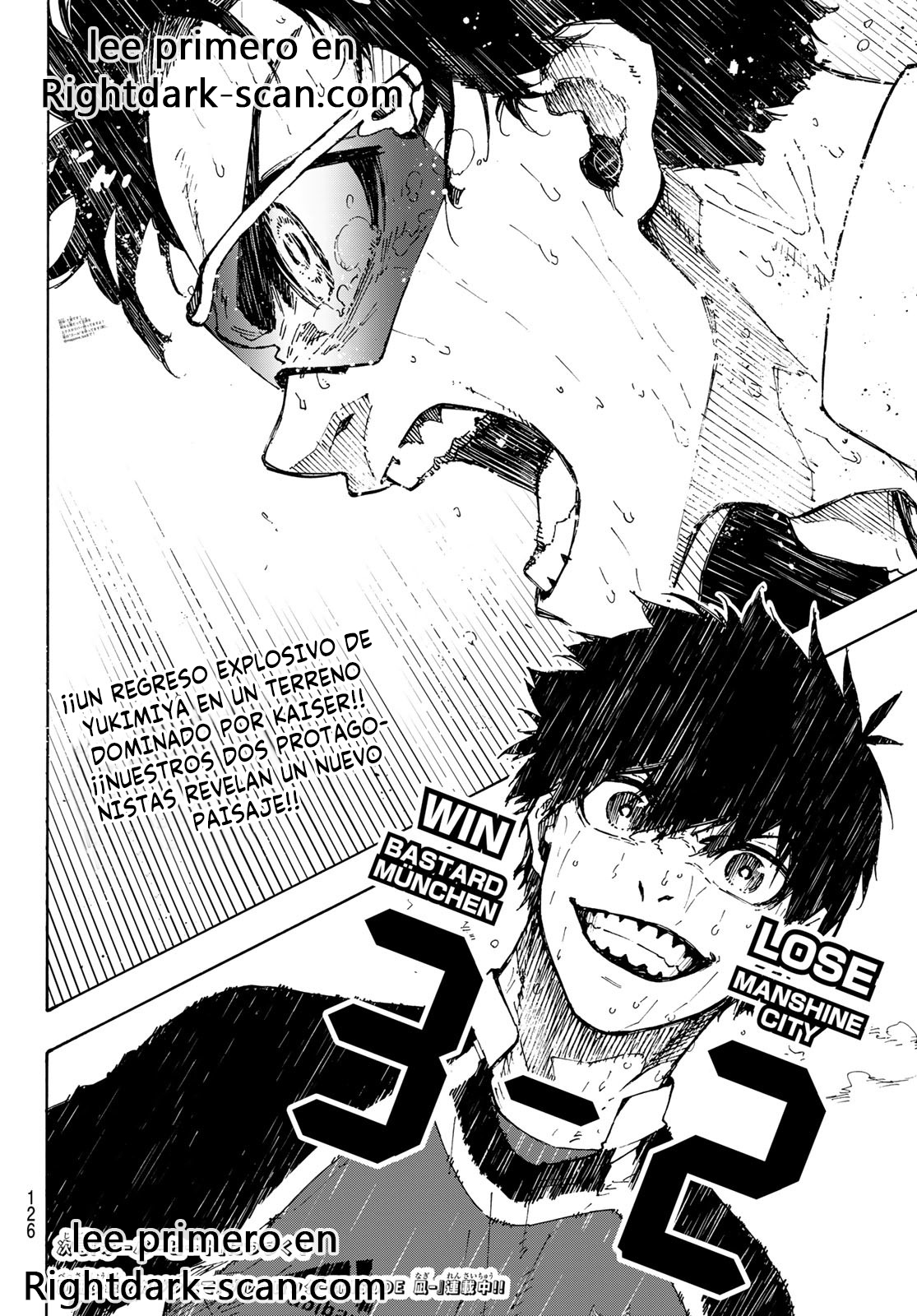Blue Lock Capitulo 202: Corazón de espada página 22