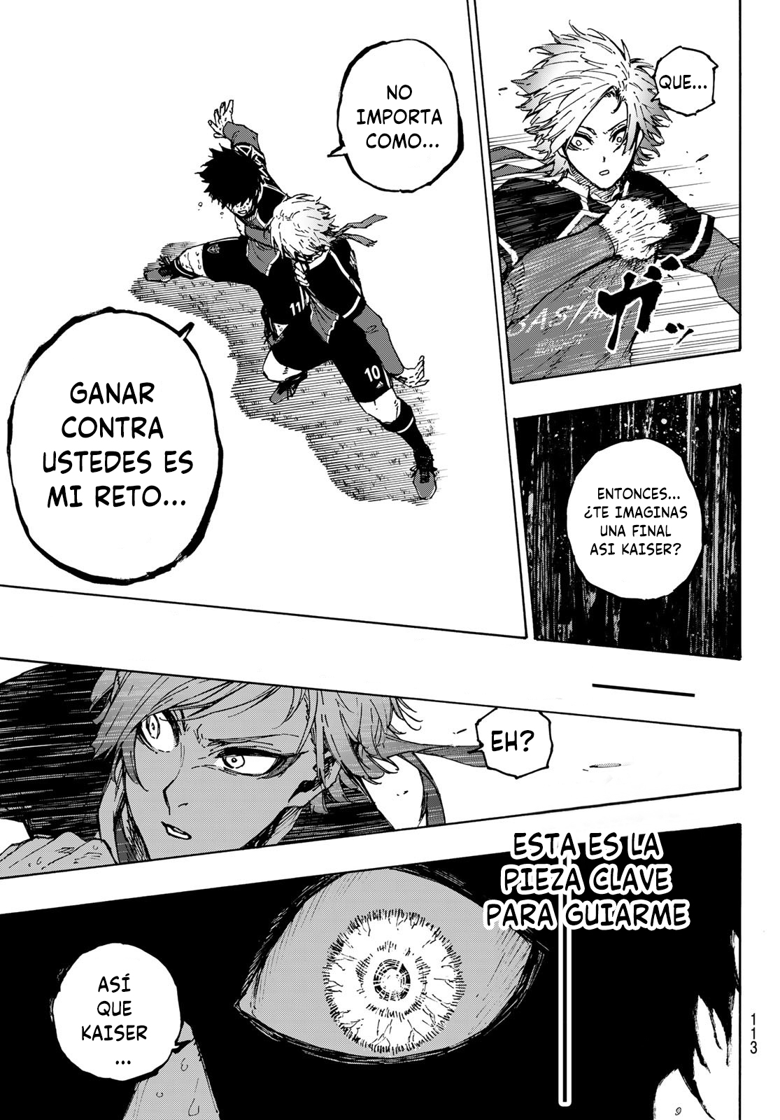 Blue Lock Capitulo 202: Corazón de espada página 9
