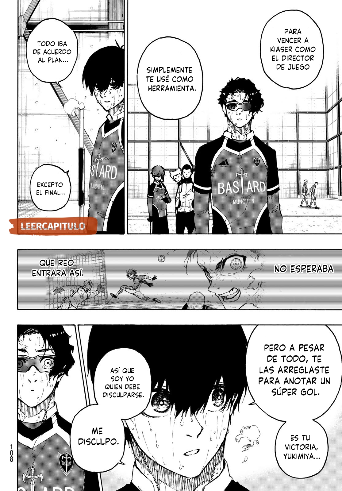 Blue Lock Capitulo 203: Sobrecalentamiento página 10