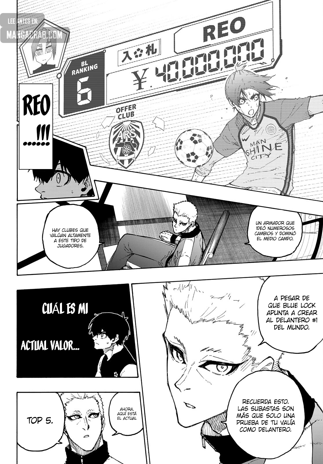 Blue Lock Capitulo 204: Camaradas página 13