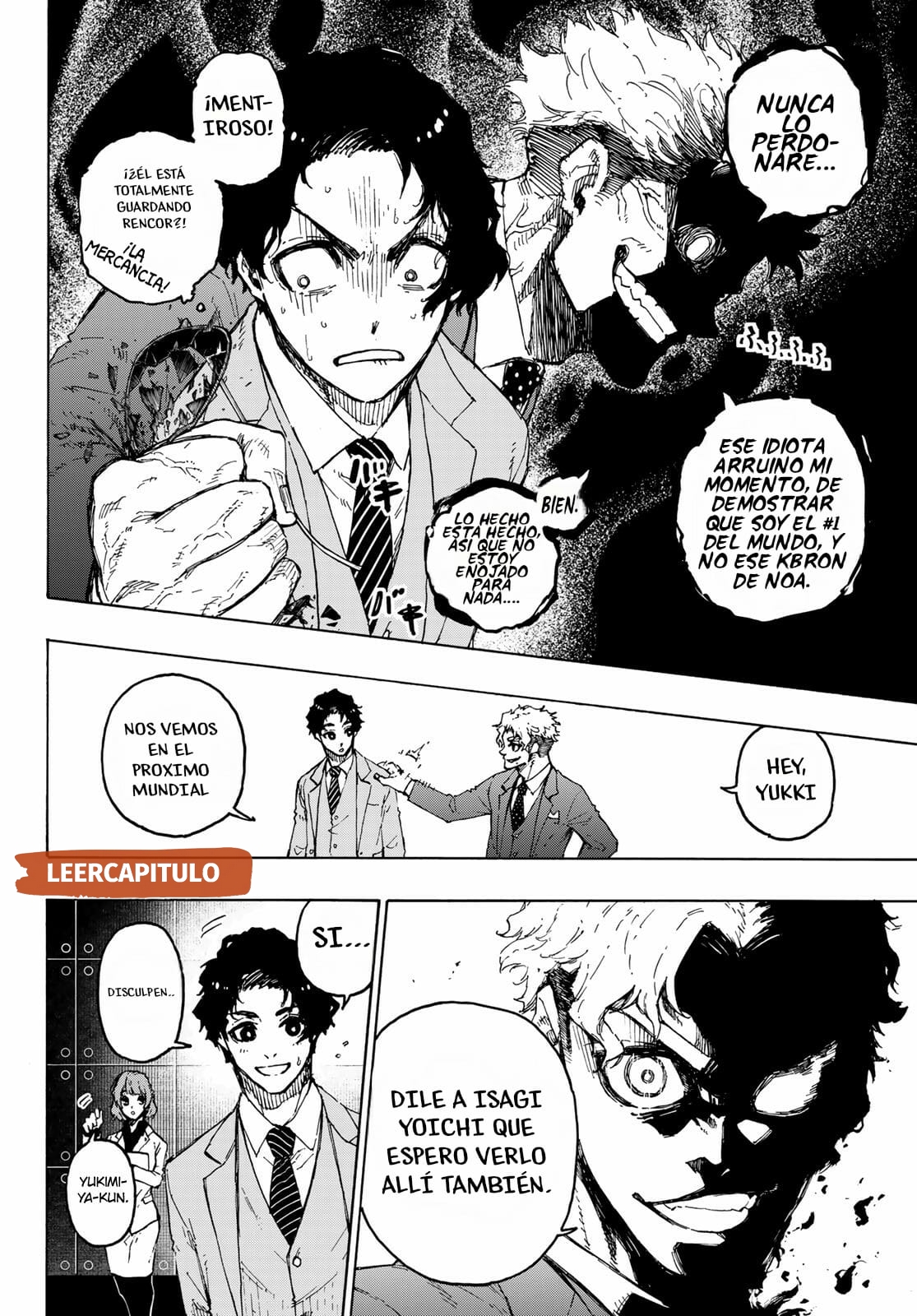 Blue Lock Capitulo 205: Hombre del partido página 12