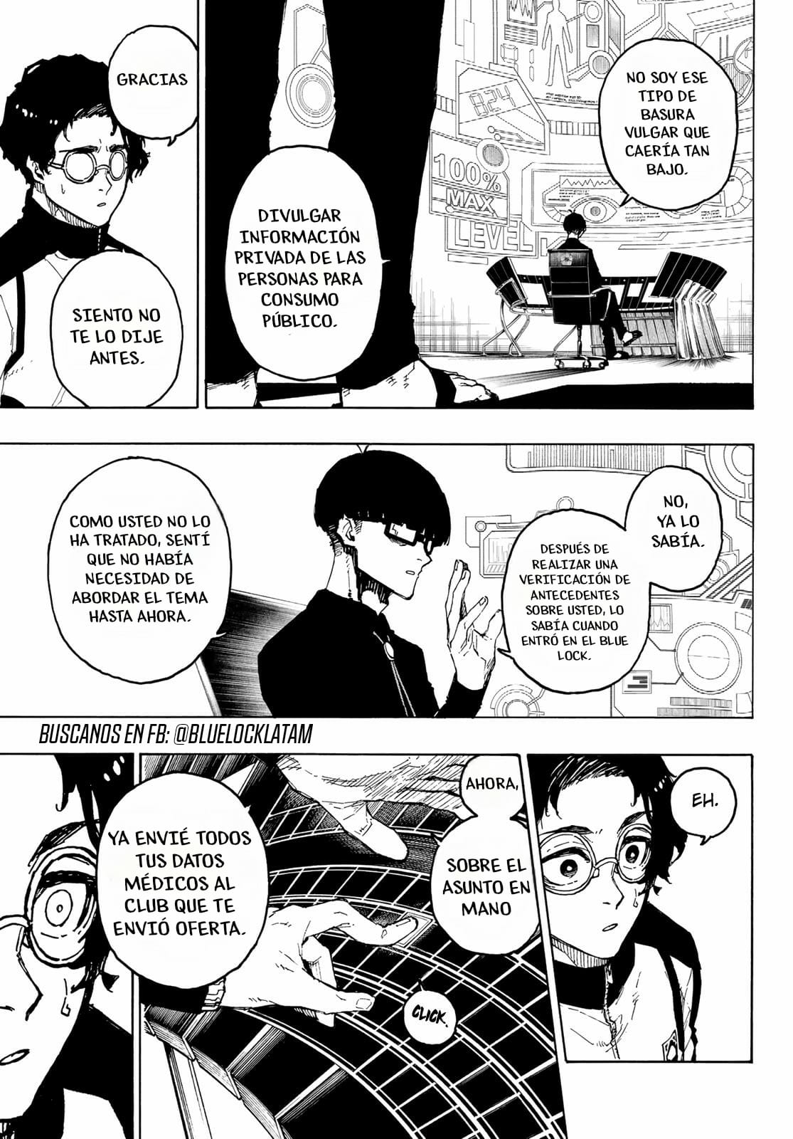 Blue Lock Capitulo 205: Hombre del partido página 15