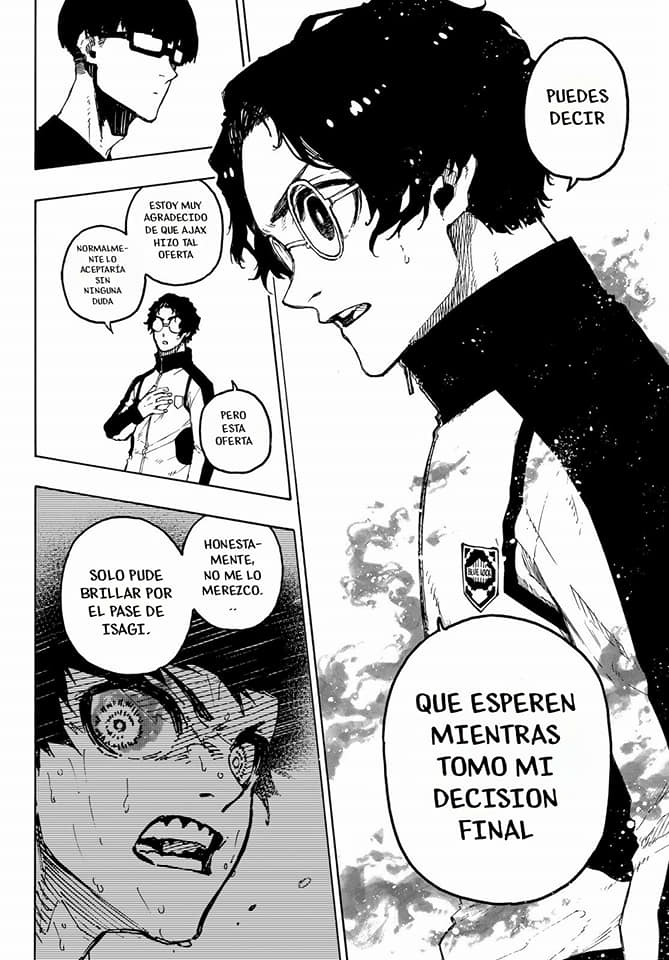 Blue Lock Capitulo 205: Hombre del partido página 18
