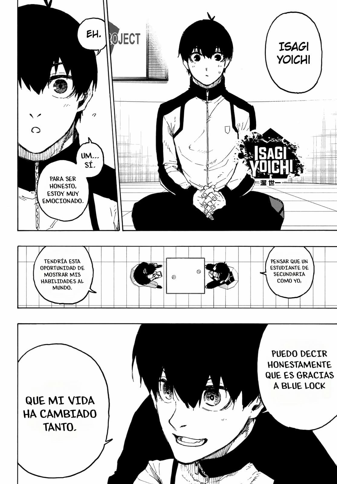 Blue Lock Capitulo 205: Hombre del partido página 2