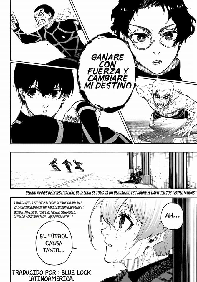 Blue Lock Capitulo 205: Hombre del partido página 20