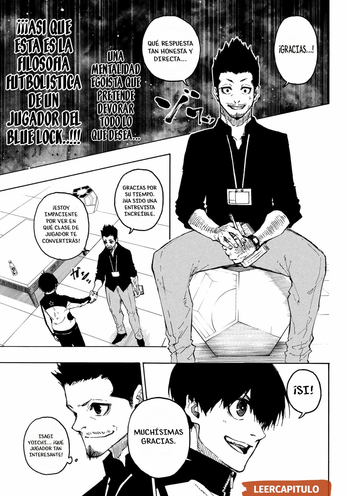 Blue Lock Capitulo 205: Hombre del partido página 5
