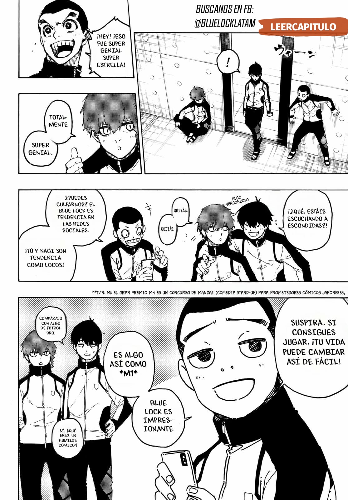 Blue Lock Capitulo 205: Hombre del partido página 6
