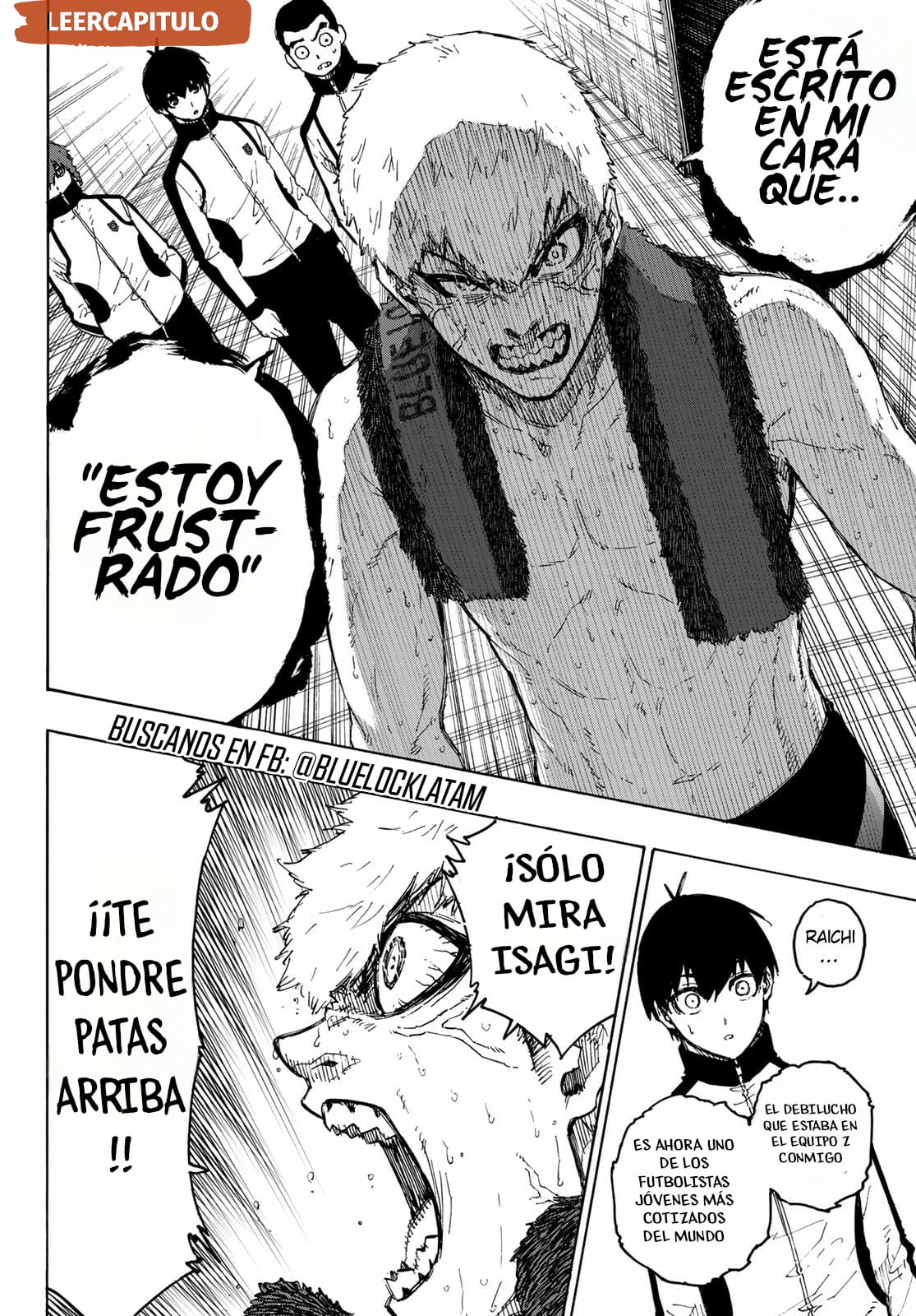 Blue Lock Capitulo 205: Hombre del partido página 8