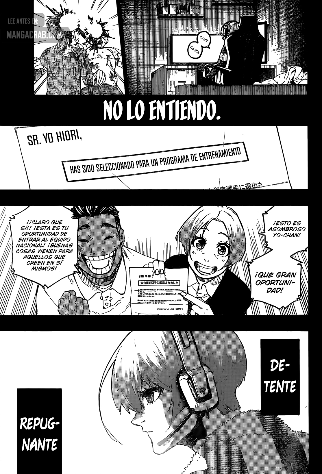 Blue Lock Capitulo 206: Expectativas página 19