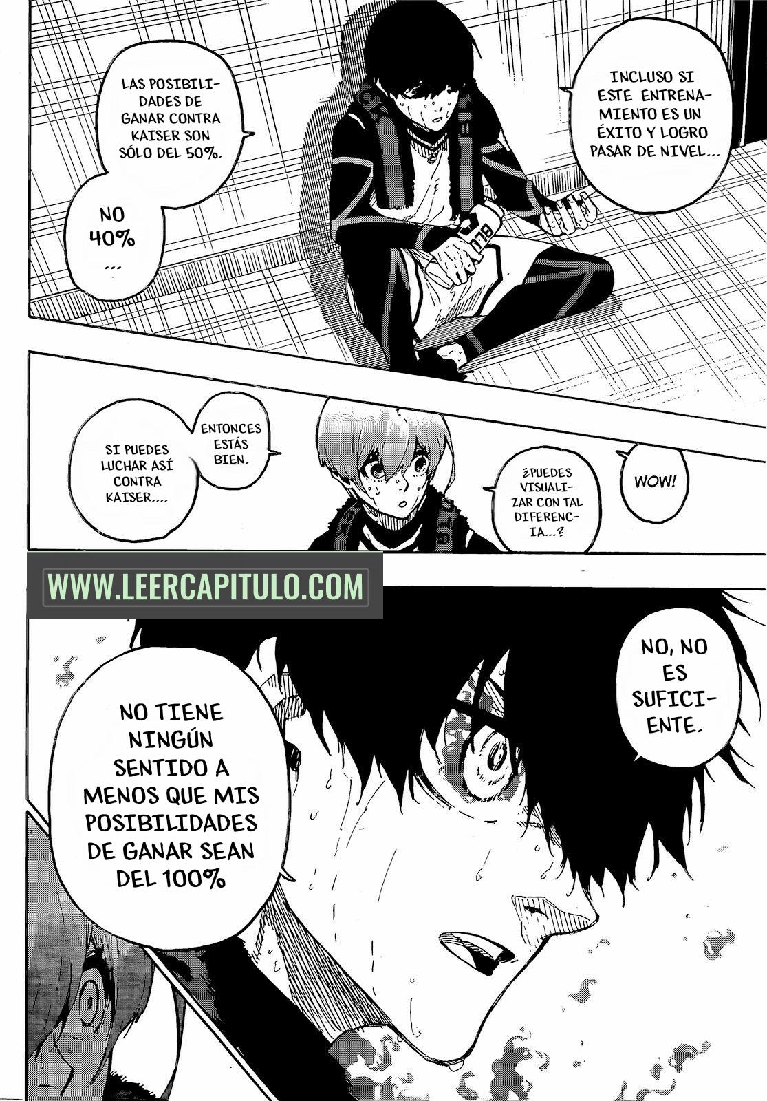 Blue Lock Capitulo 208: 100% página 11