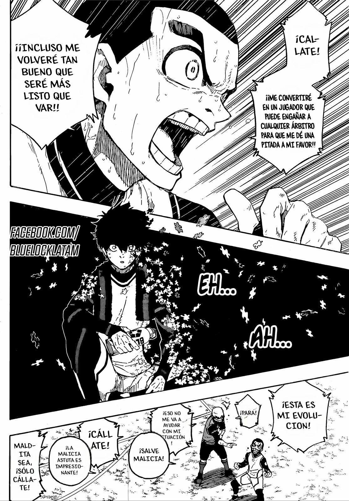 Blue Lock Capitulo 208: 100% página 15