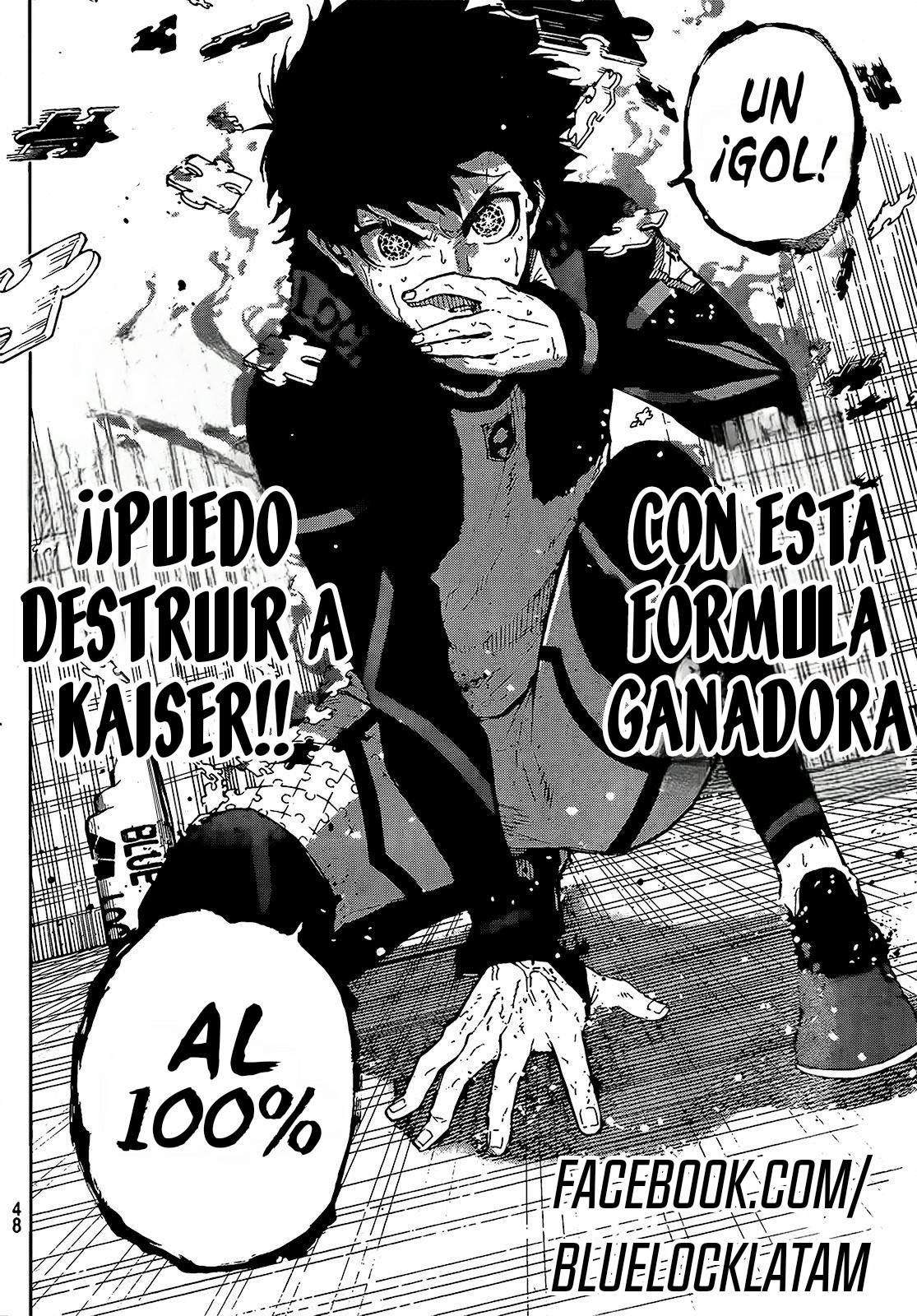 Blue Lock Capitulo 208: 100% página 17