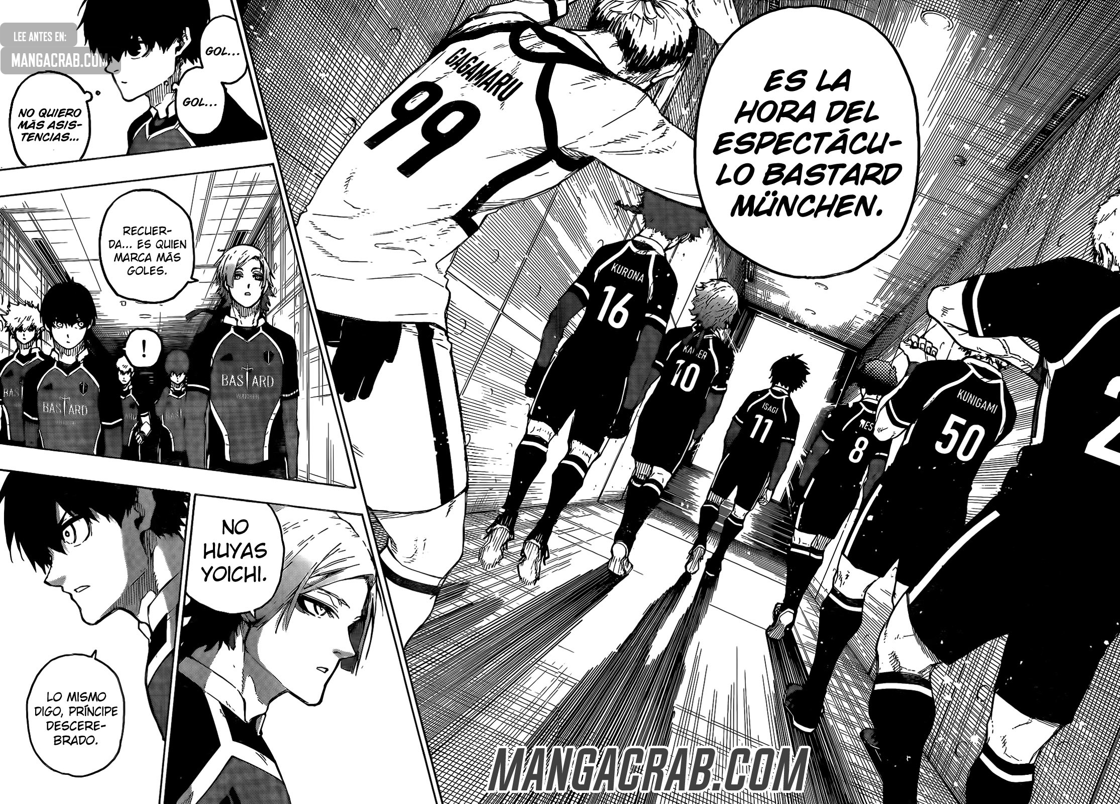 Blue Lock Capitulo 209: Bastard vs Ubers página 15