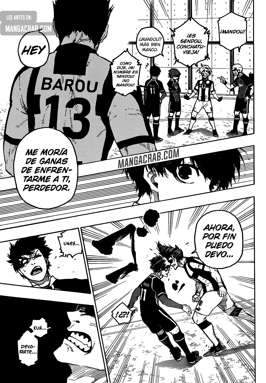 Blue Lock Capitulo 209: Bastard vs Ubers página 18