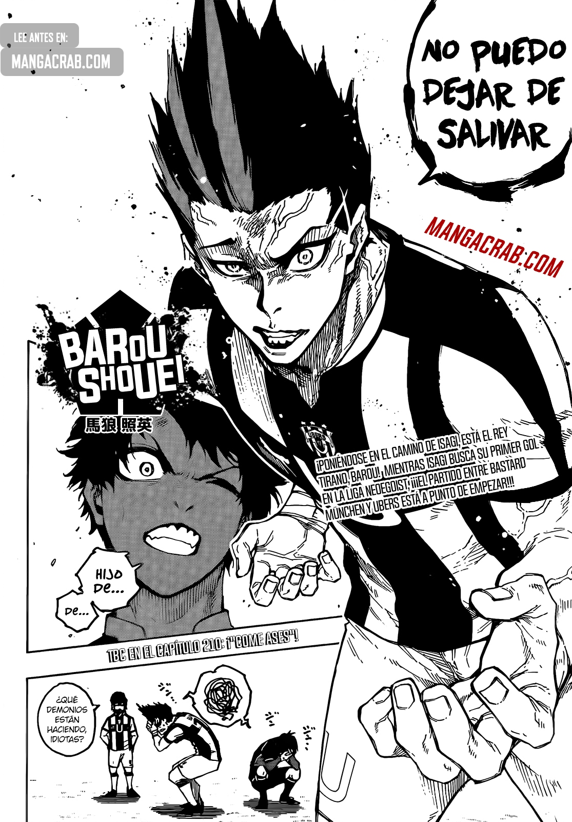Blue Lock Capitulo 209: Bastard vs Ubers página 19