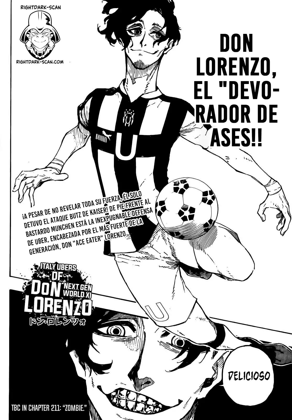 Blue Lock Capitulo 210: Devorador de Ases página 18