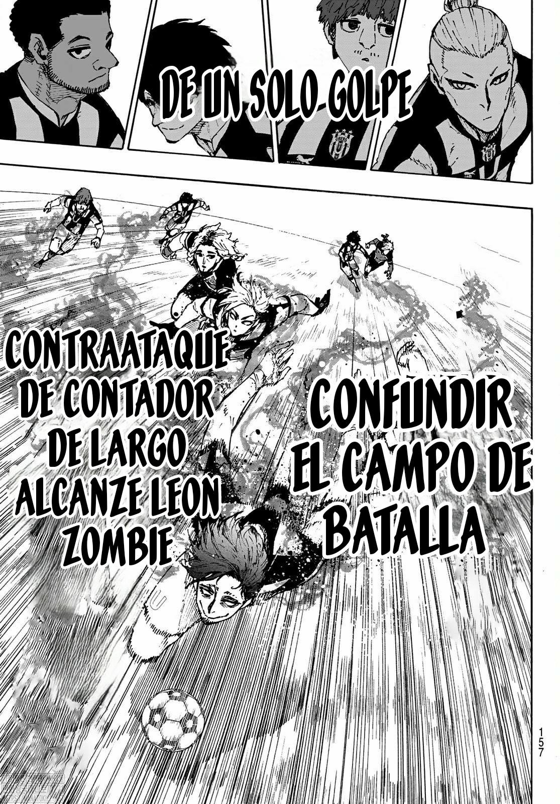 Blue Lock Capitulo 211: ZOMBIE página 11