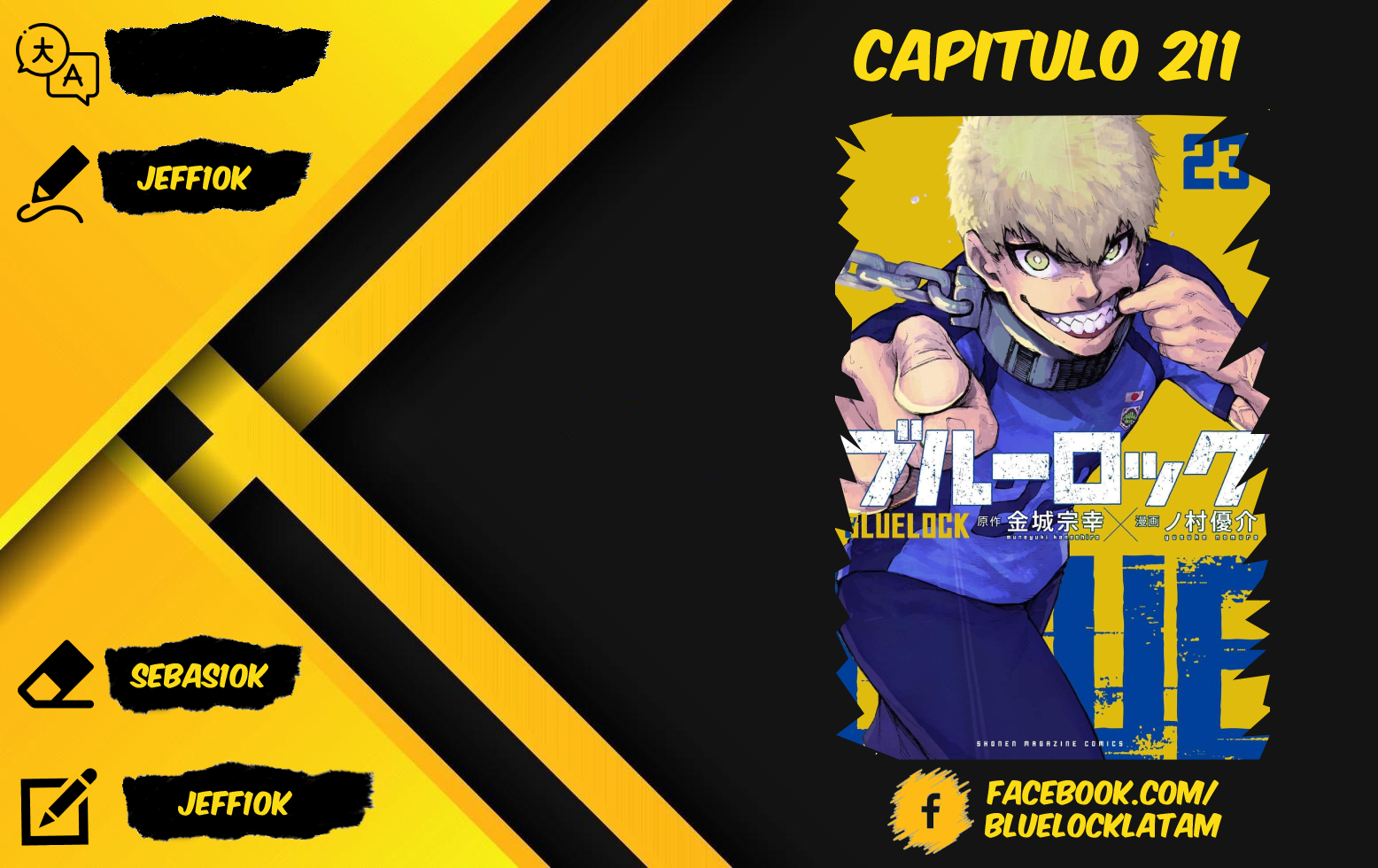 Blue Lock Capitulo 211: ZOMBIE página 19