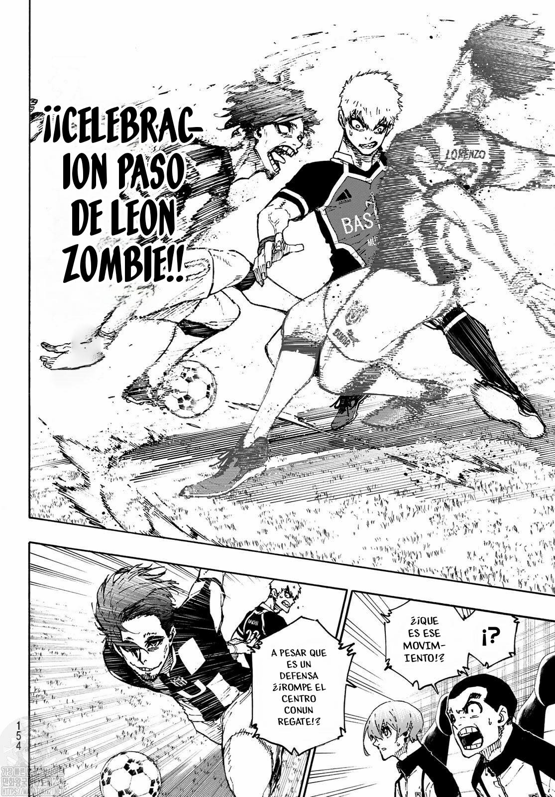 Blue Lock Capitulo 211: ZOMBIE página 8