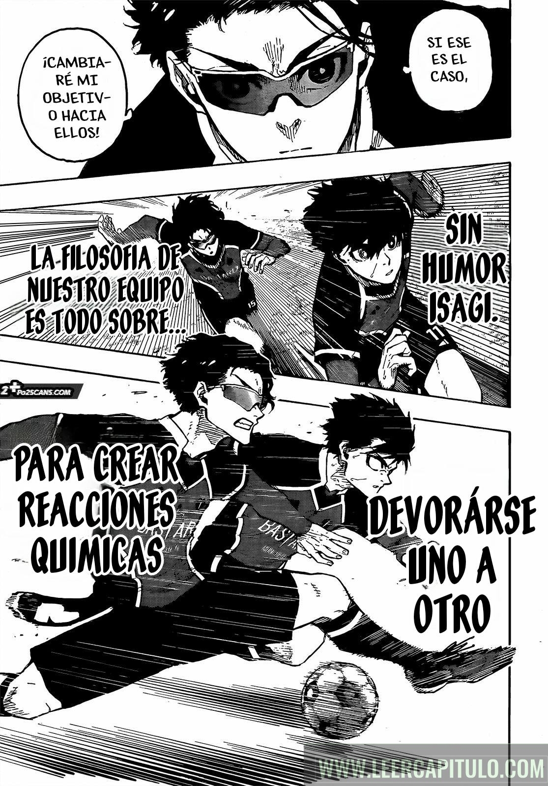 Blue Lock Capitulo 212: DESCONOCIDO página 5