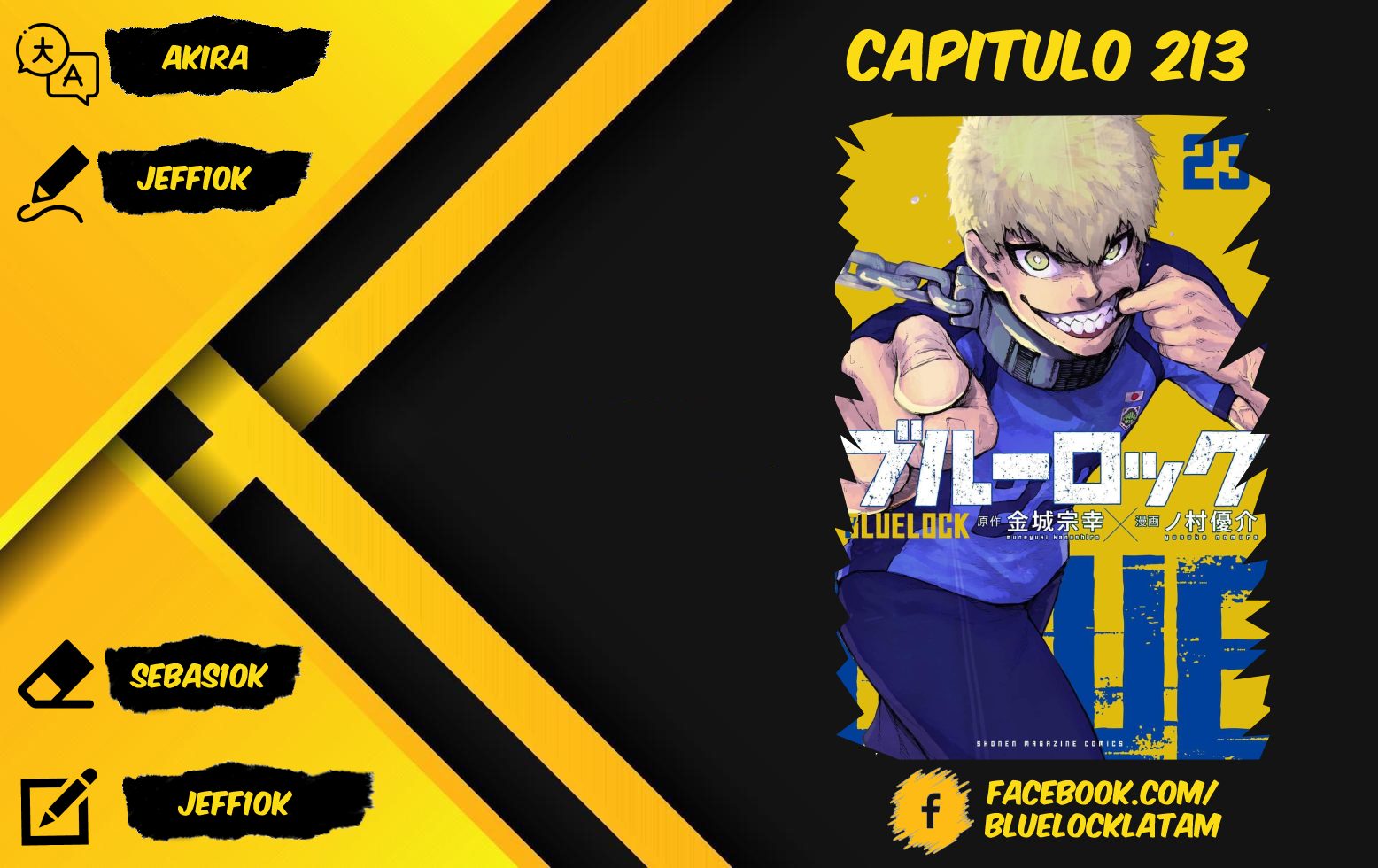 Blue Lock Capitulo 213: 4-E página 18
