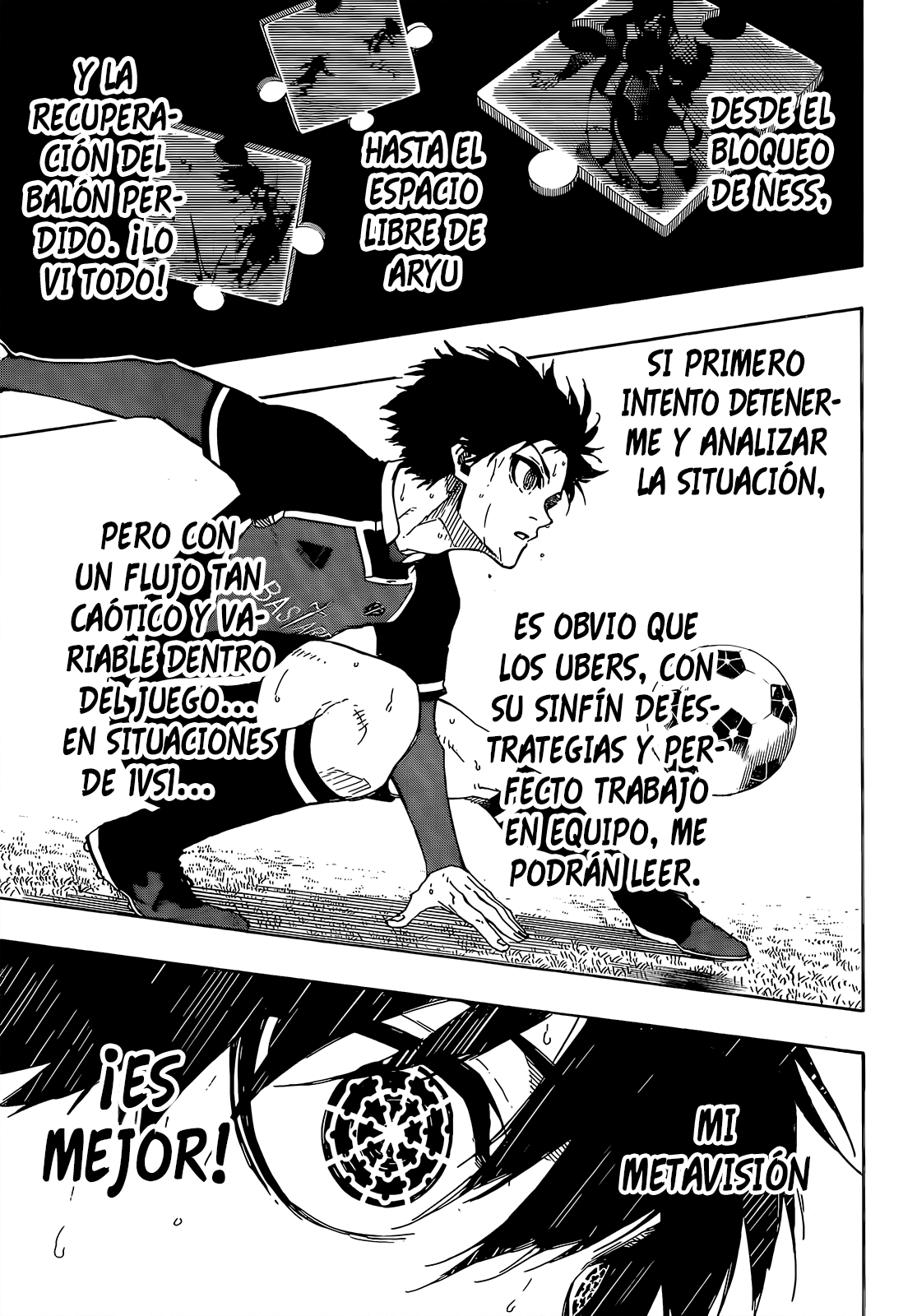 Blue Lock Capitulo 217: Ojo del depredador página 17