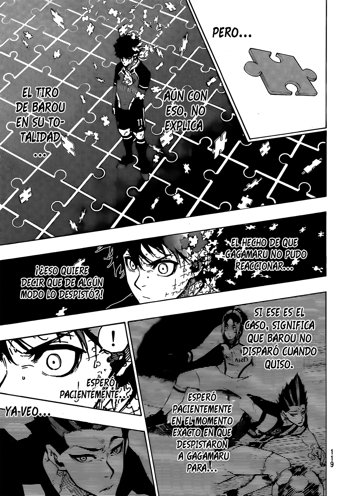 Blue Lock Capitulo 217: Ojo del depredador página 5