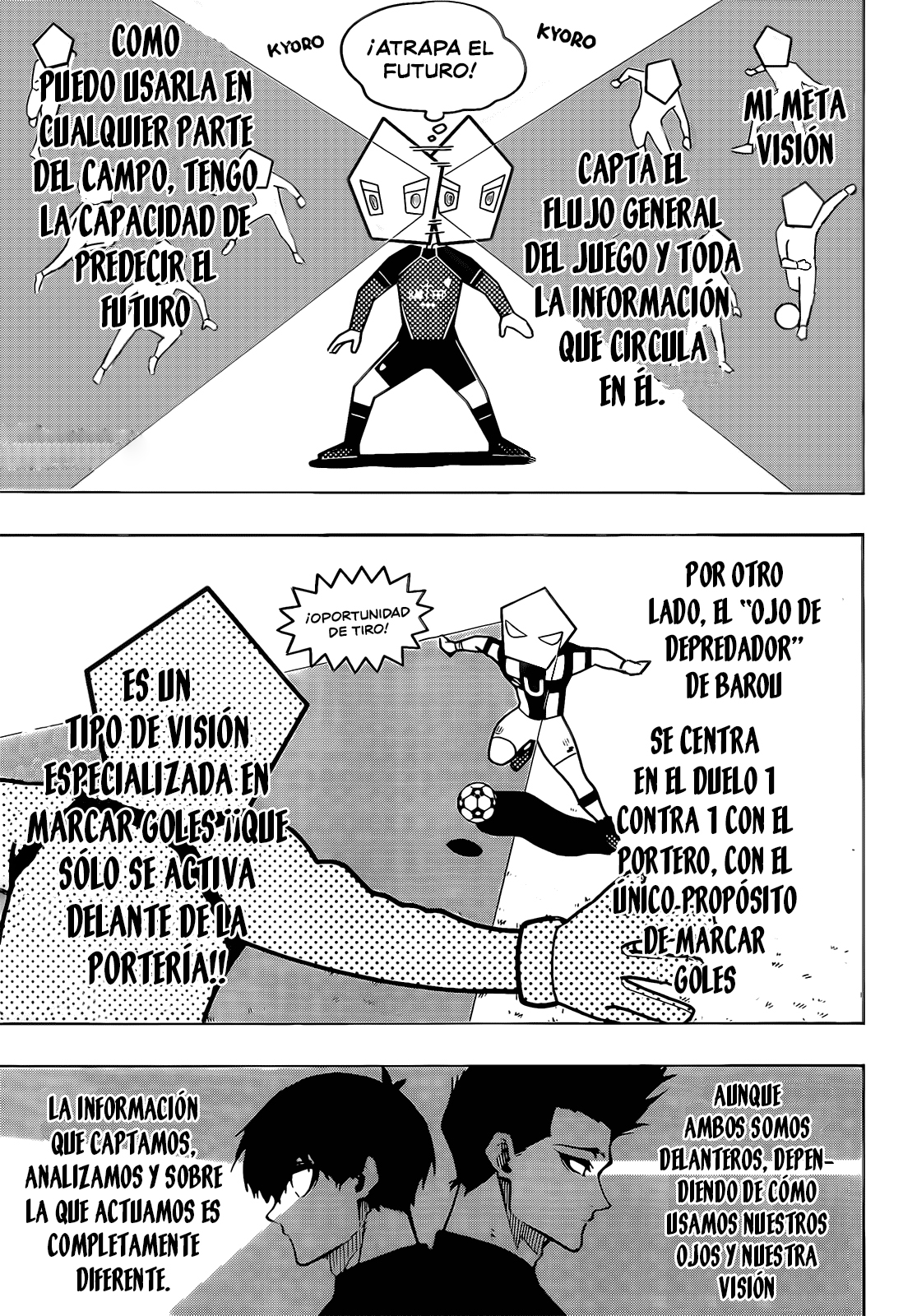 Blue Lock Capitulo 218: Cambio de Juego página 10