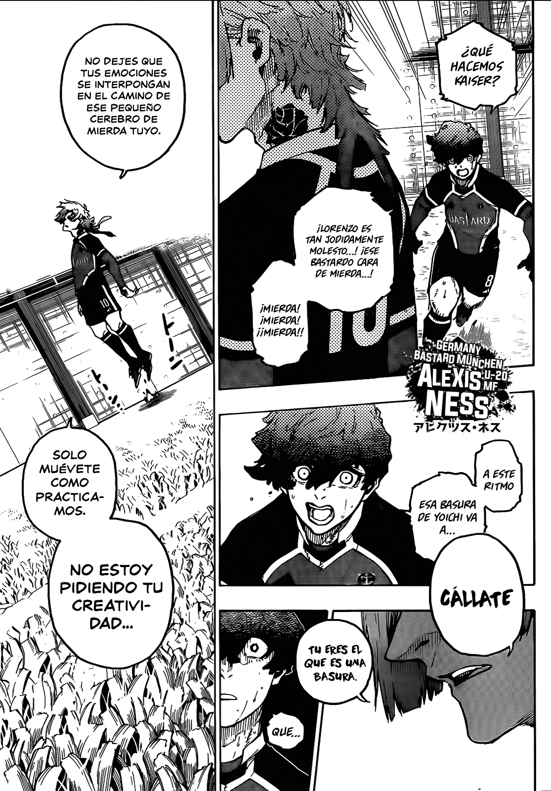 Blue Lock Capitulo 218: Cambio de Juego página 16