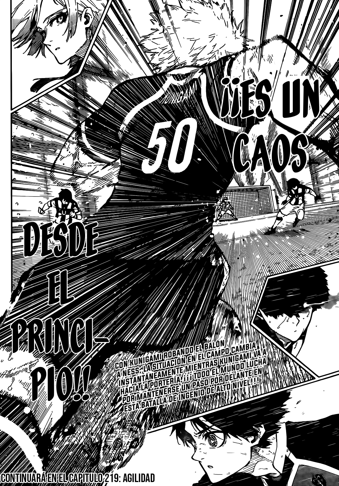 Blue Lock Capitulo 218: Cambio de Juego página 20