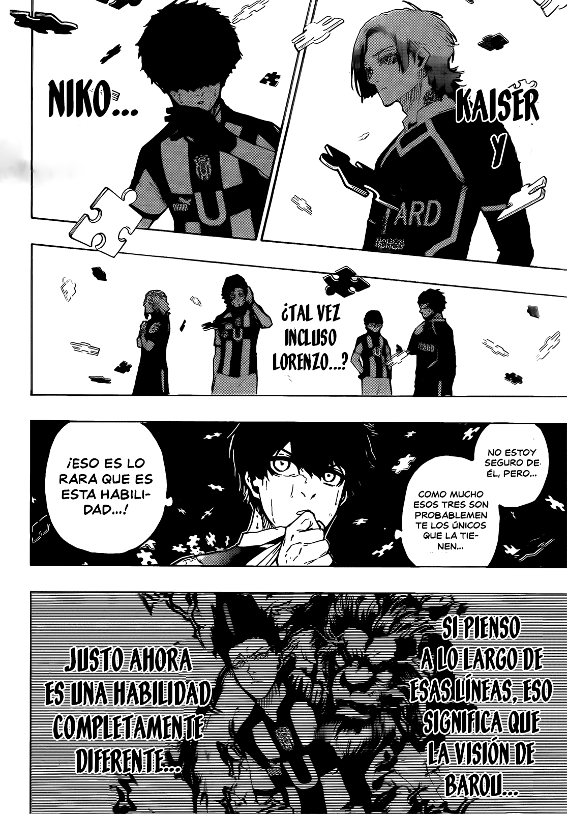 Blue Lock Capitulo 218: Cambio de Juego página 9