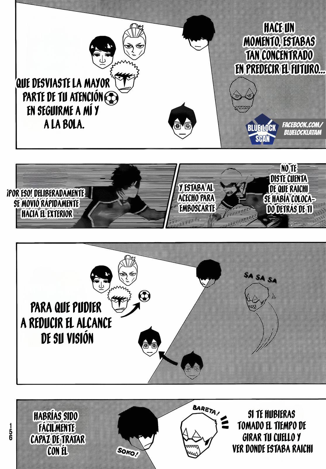 Blue Lock Capitulo 219: Dinamismo página 10