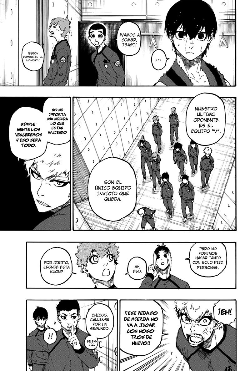 Blue Lock Capitulo 22: Hasta que mi sangre deje de hervir. página 12