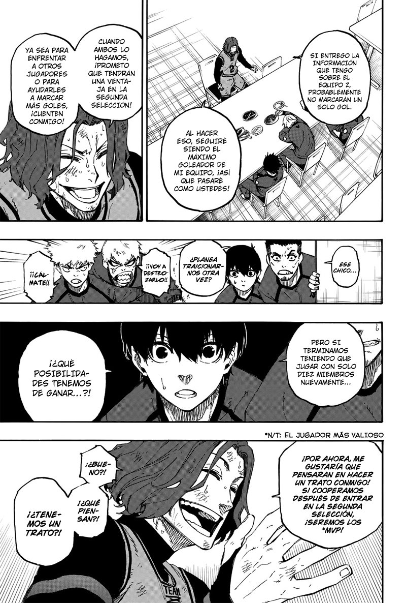 Blue Lock Capitulo 22: Hasta que mi sangre deje de hervir. página 14