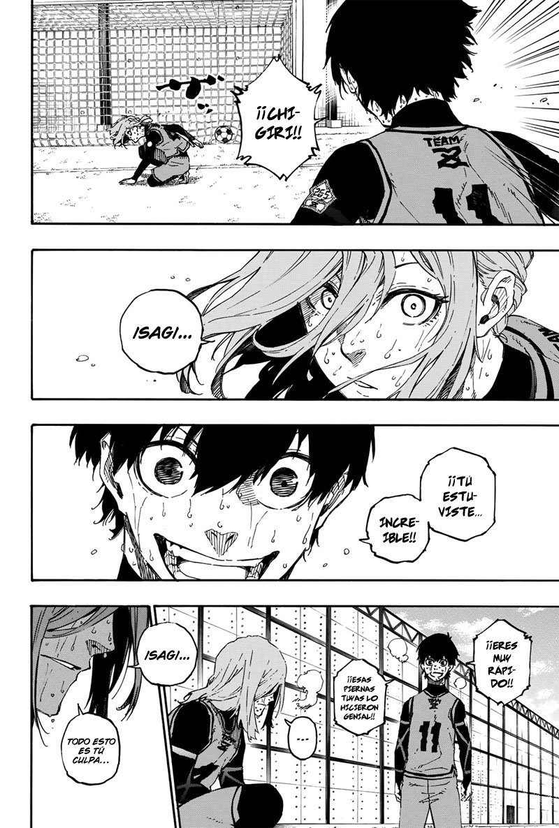Blue Lock Capitulo 22: Hasta que mi sangre deje de hervir. página 3