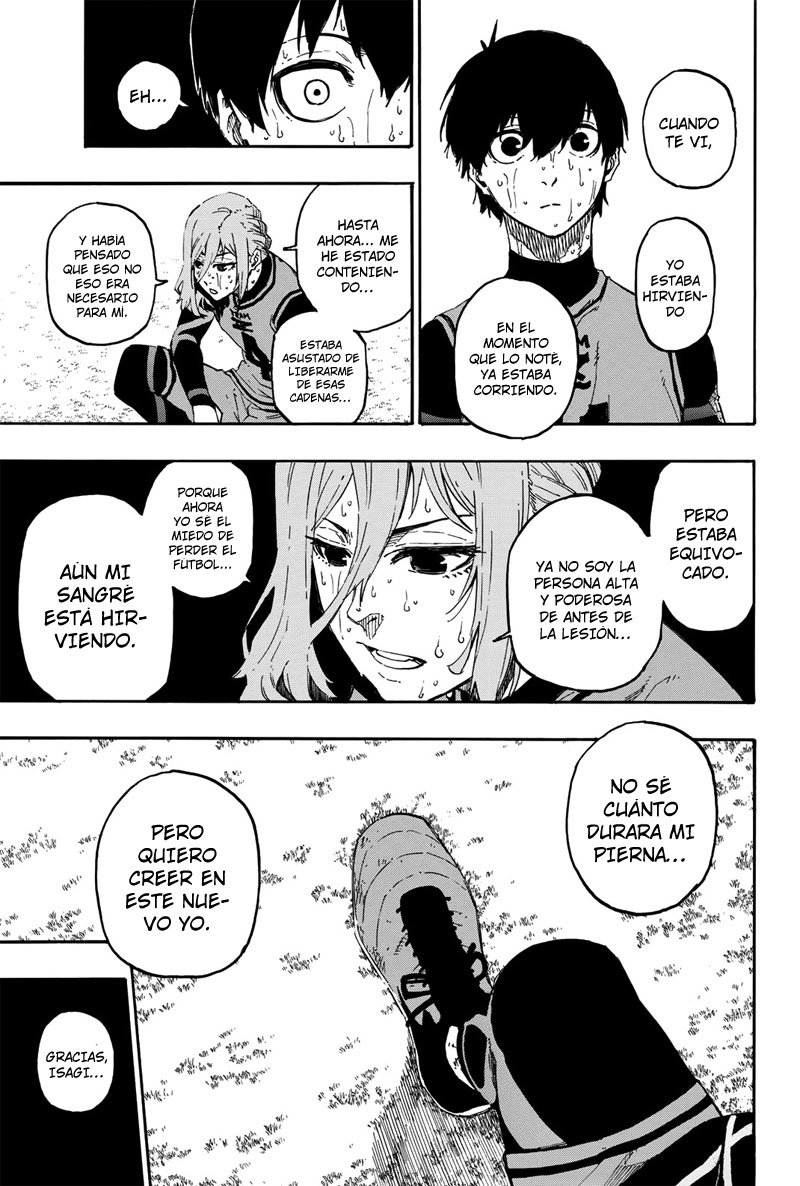 Blue Lock Capitulo 22: Hasta que mi sangre deje de hervir. página 4