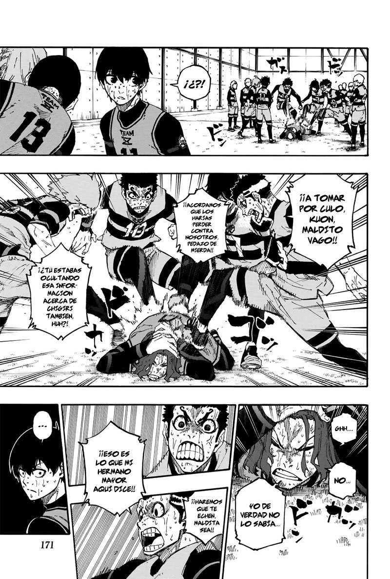 Blue Lock Capitulo 22: Hasta que mi sangre deje de hervir. página 8