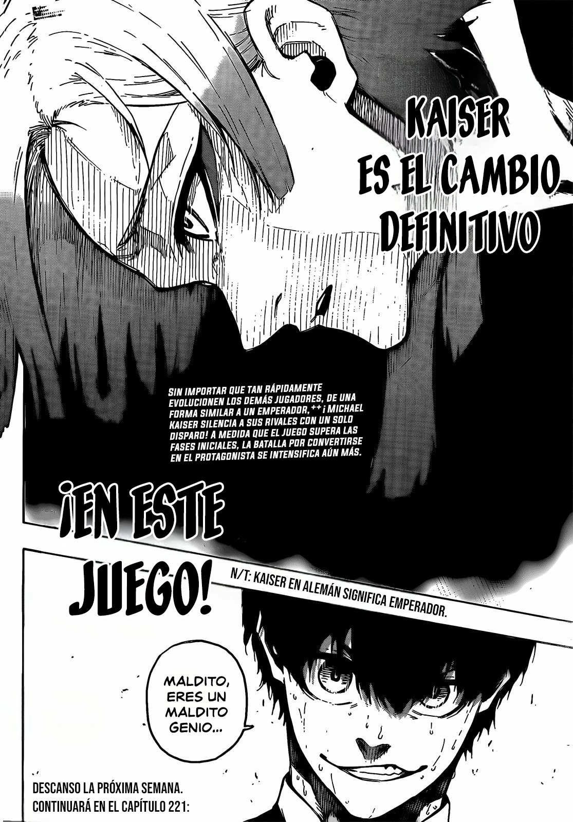 Blue Lock Capitulo 220: Juego de Balancín página 17