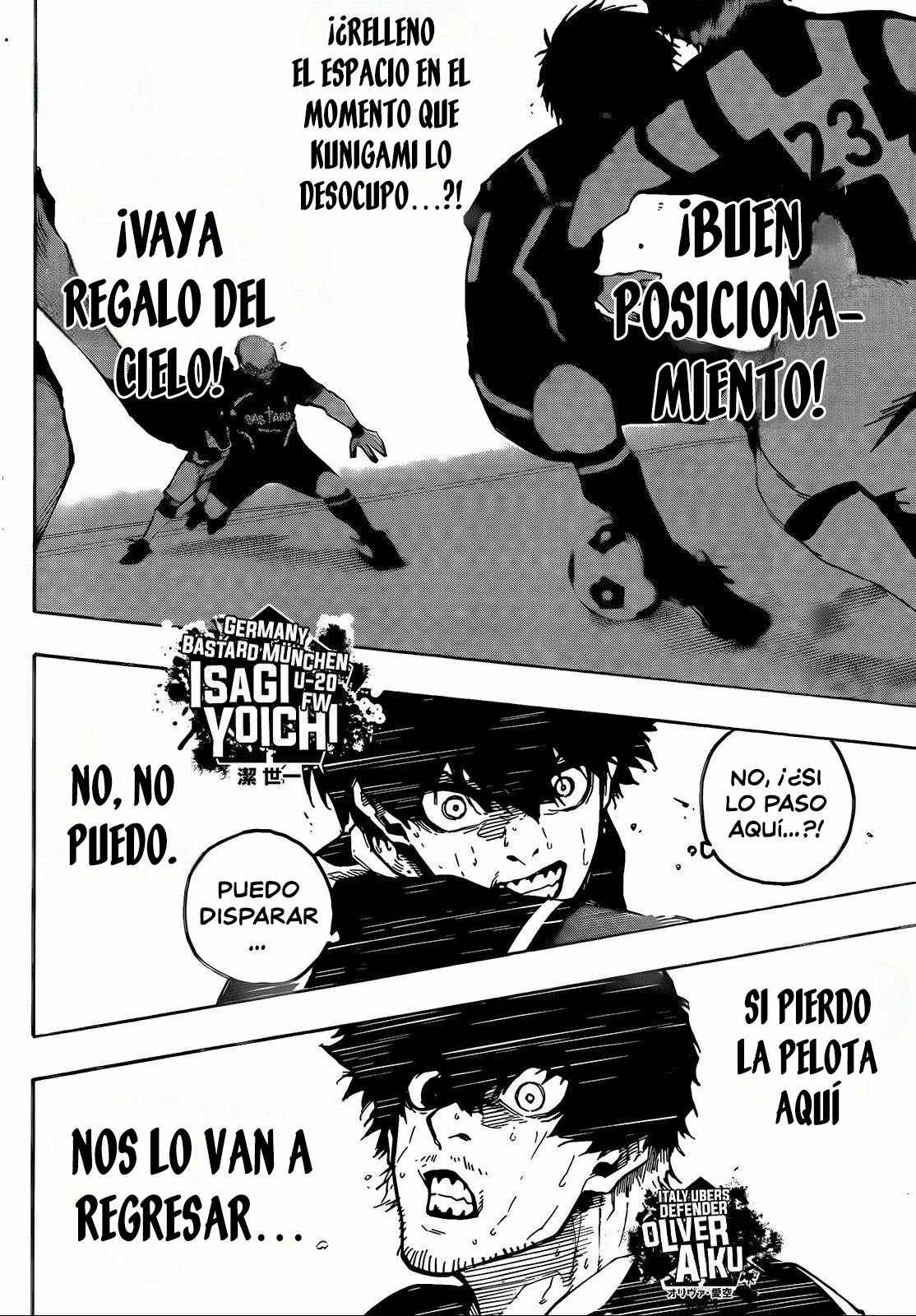 Blue Lock Capitulo 220: Juego de Balancín página 4