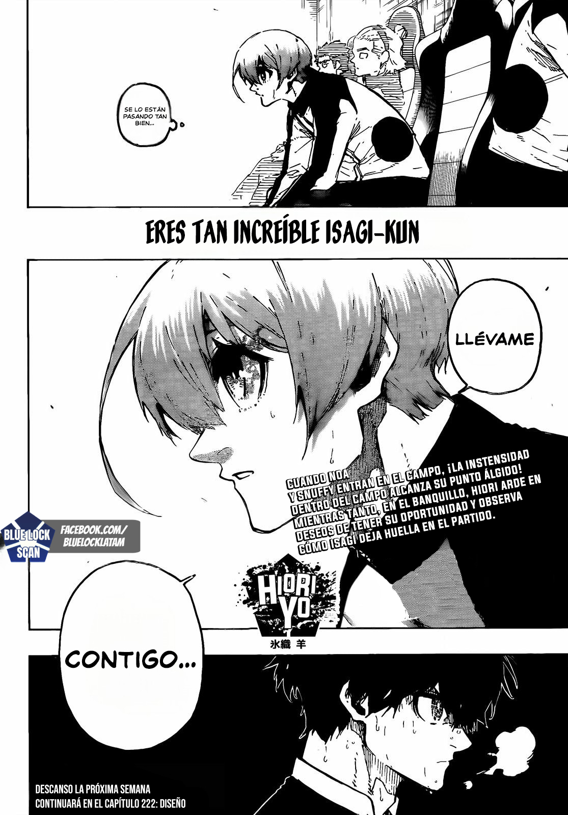 Blue Lock Capitulo 221: Llévame contigo... página 18