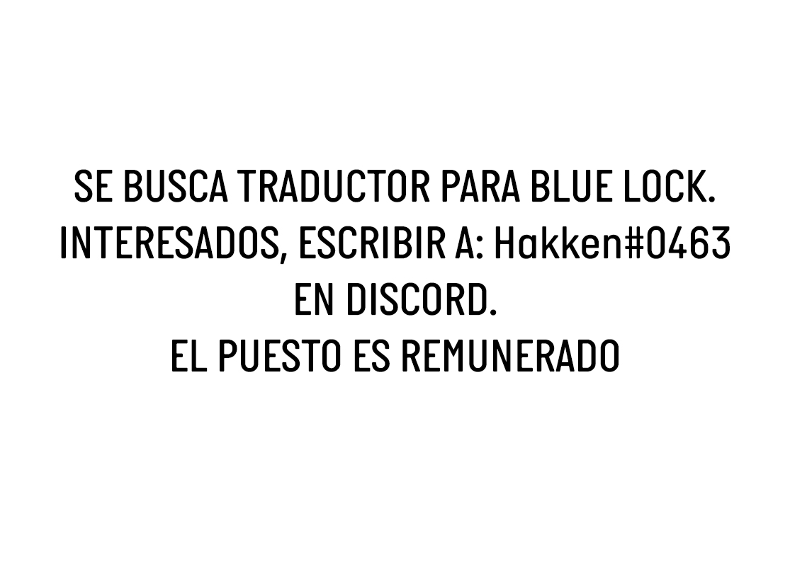 Blue Lock Capitulo 221: Llévame contigo... página 19