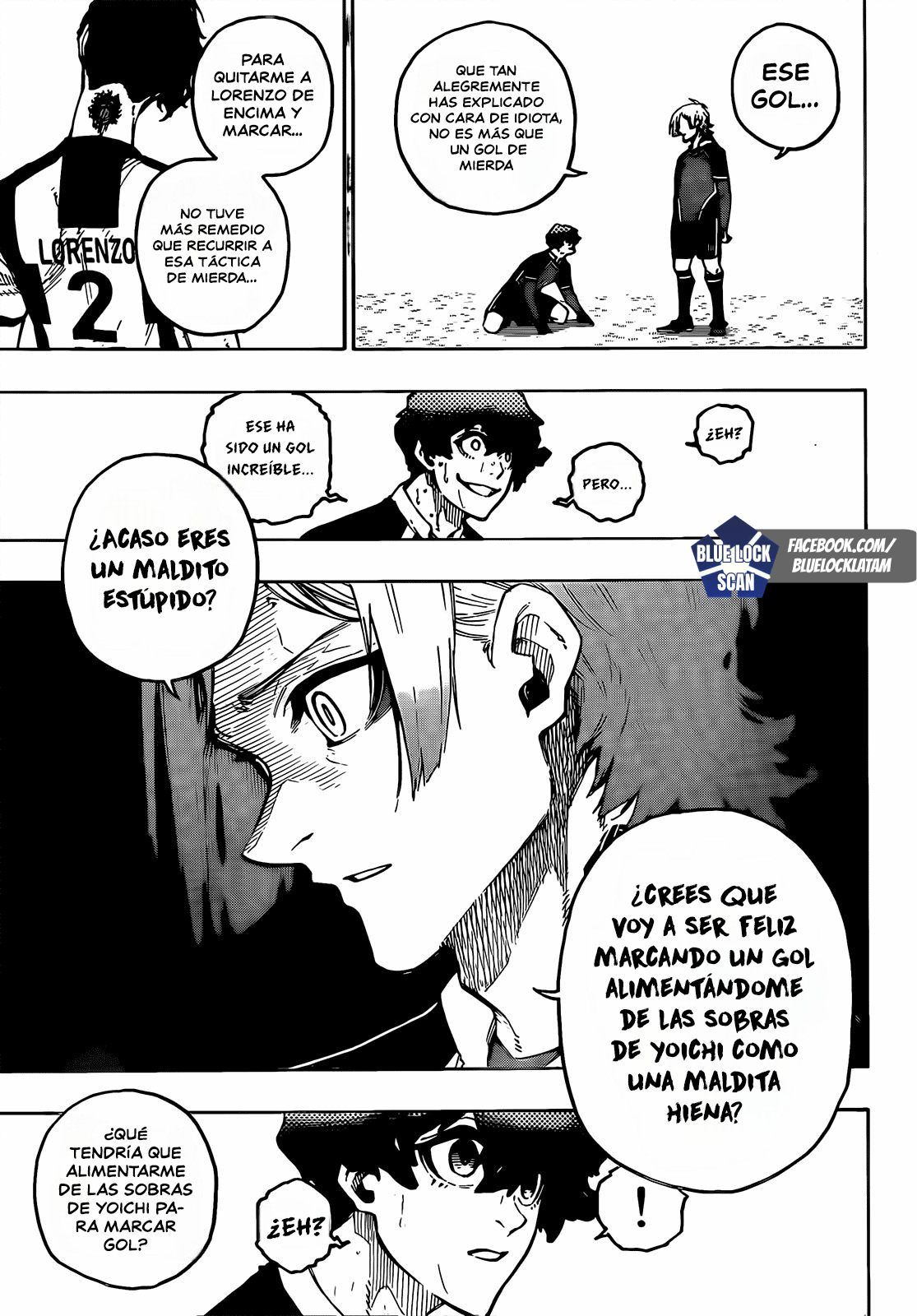 Blue Lock Capitulo 221: Llévame contigo... página 6