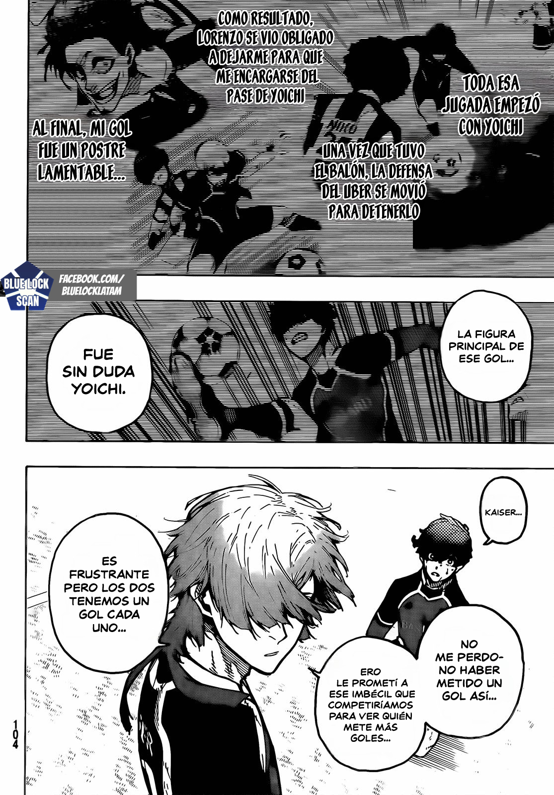 Blue Lock Capitulo 221: Llévame contigo... página 7