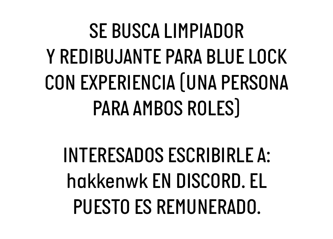 Blue Lock Capitulo 222: Diseño página 19