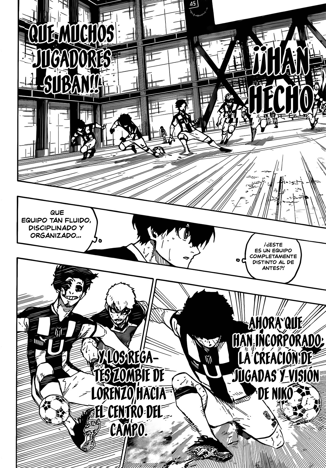 Blue Lock Capitulo 222: Diseño página 6