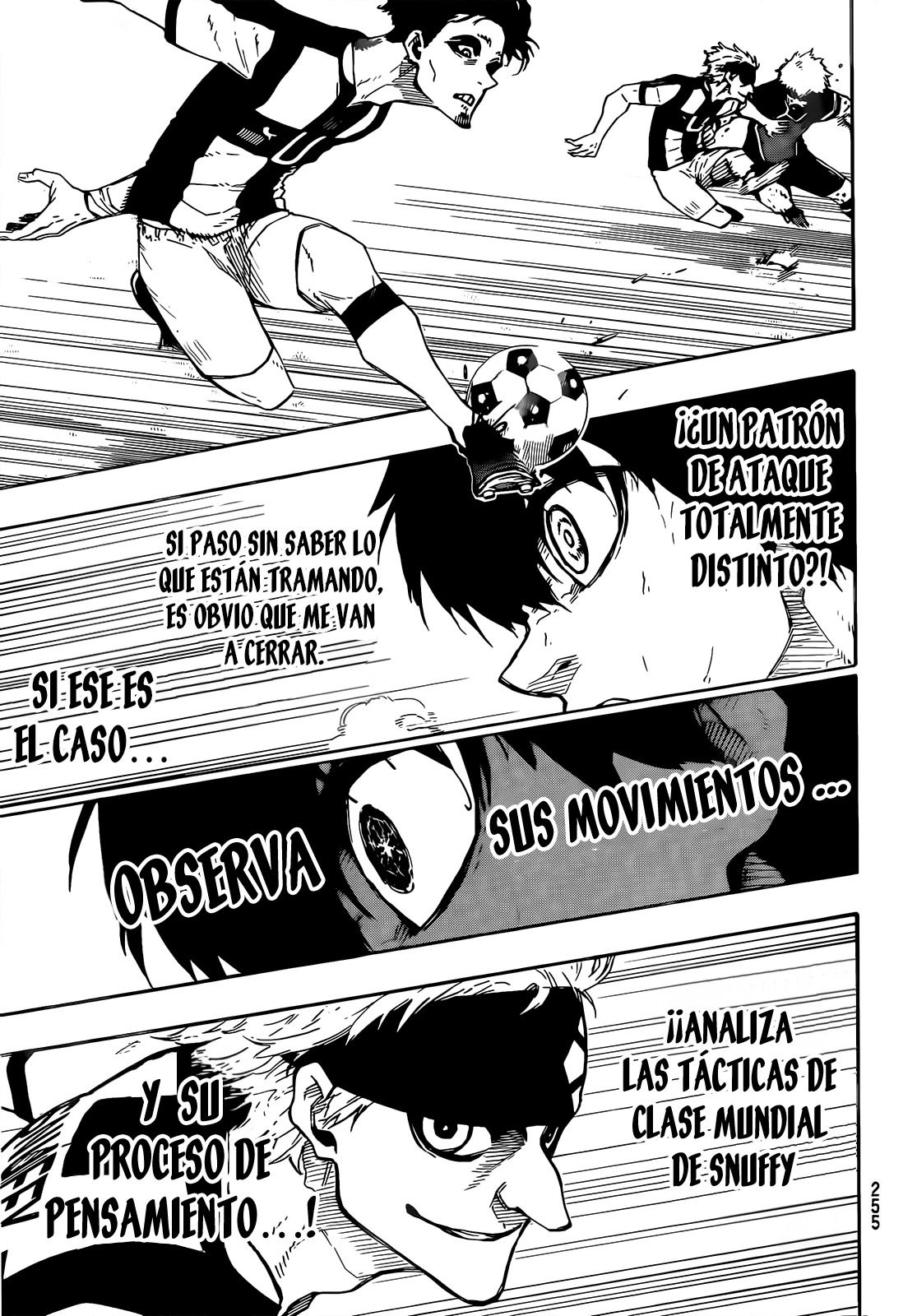 Blue Lock Capitulo 223: ¿Estás dispuesto a morir...? página 4