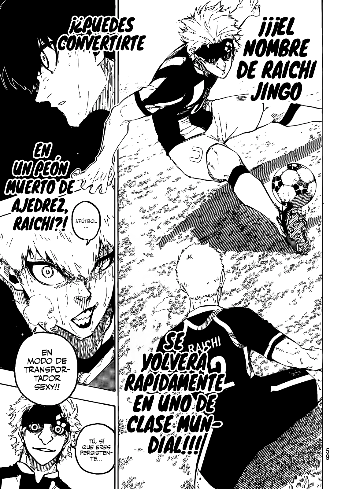 Blue Lock Capitulo 224: Un trabajo fácil... página 7