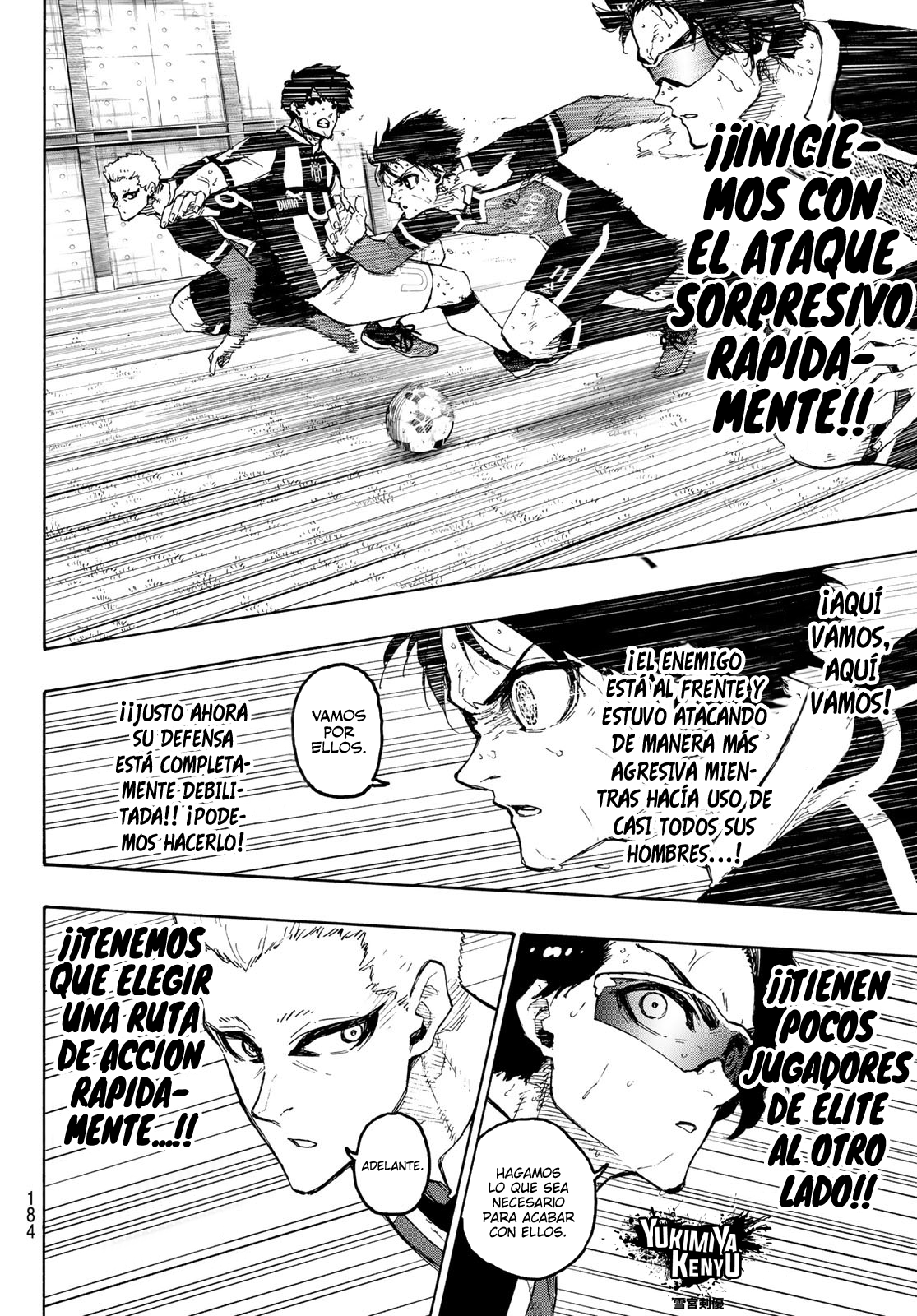 Blue Lock Capitulo 225: Batalla de ataque página 9