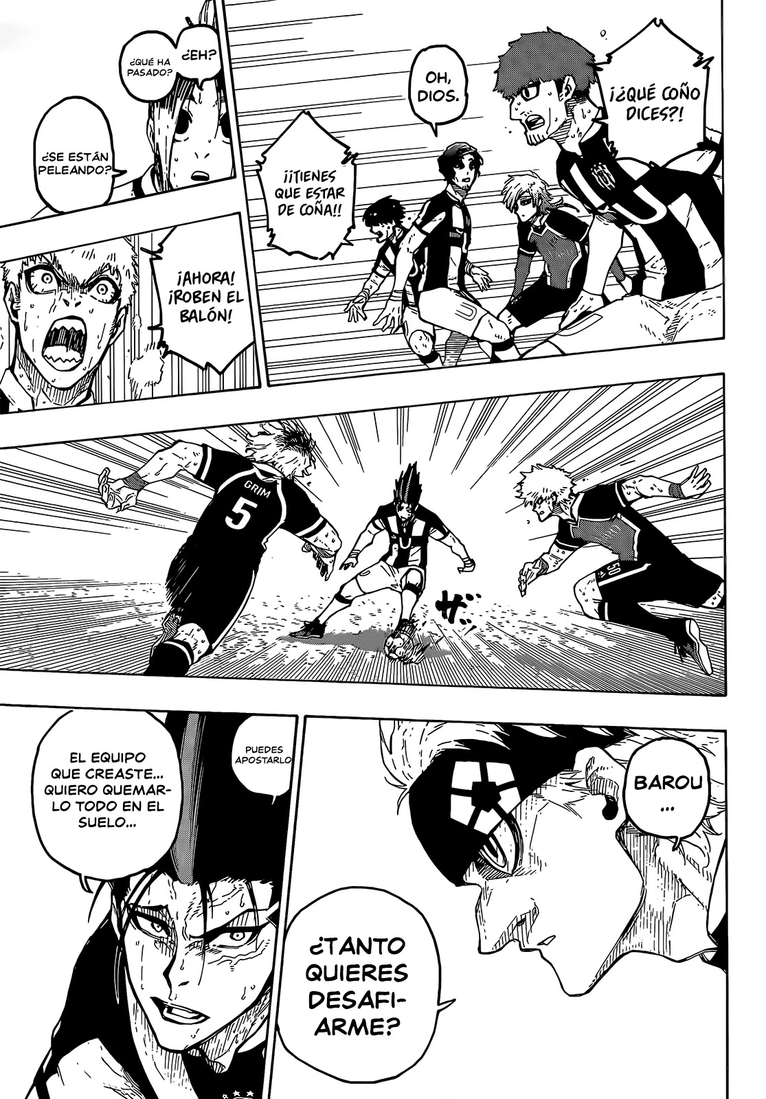 Blue Lock Capitulo 227: Escalos al Futuro página 7