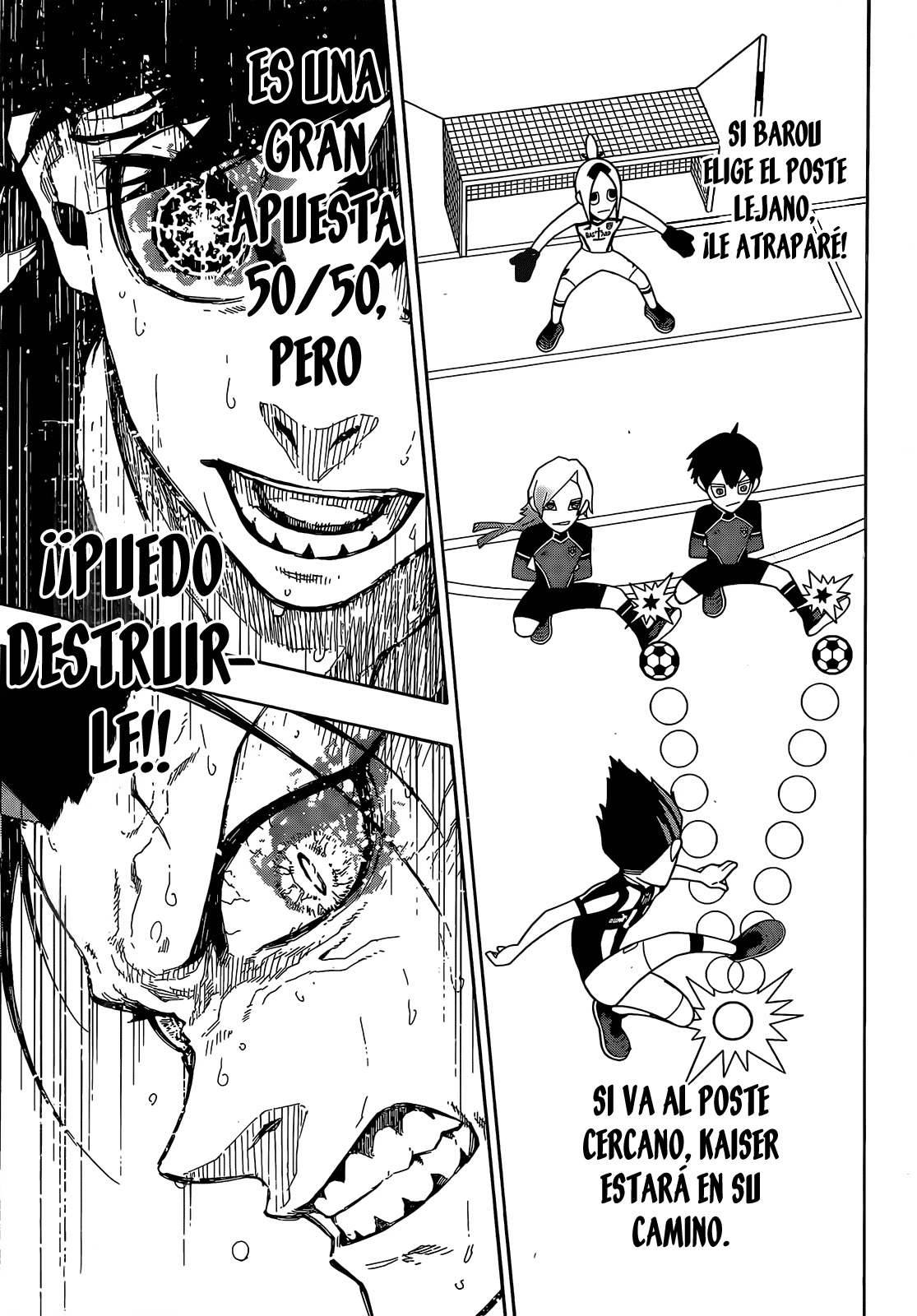 Blue Lock Capitulo 228: Mocoso rebelde página 3